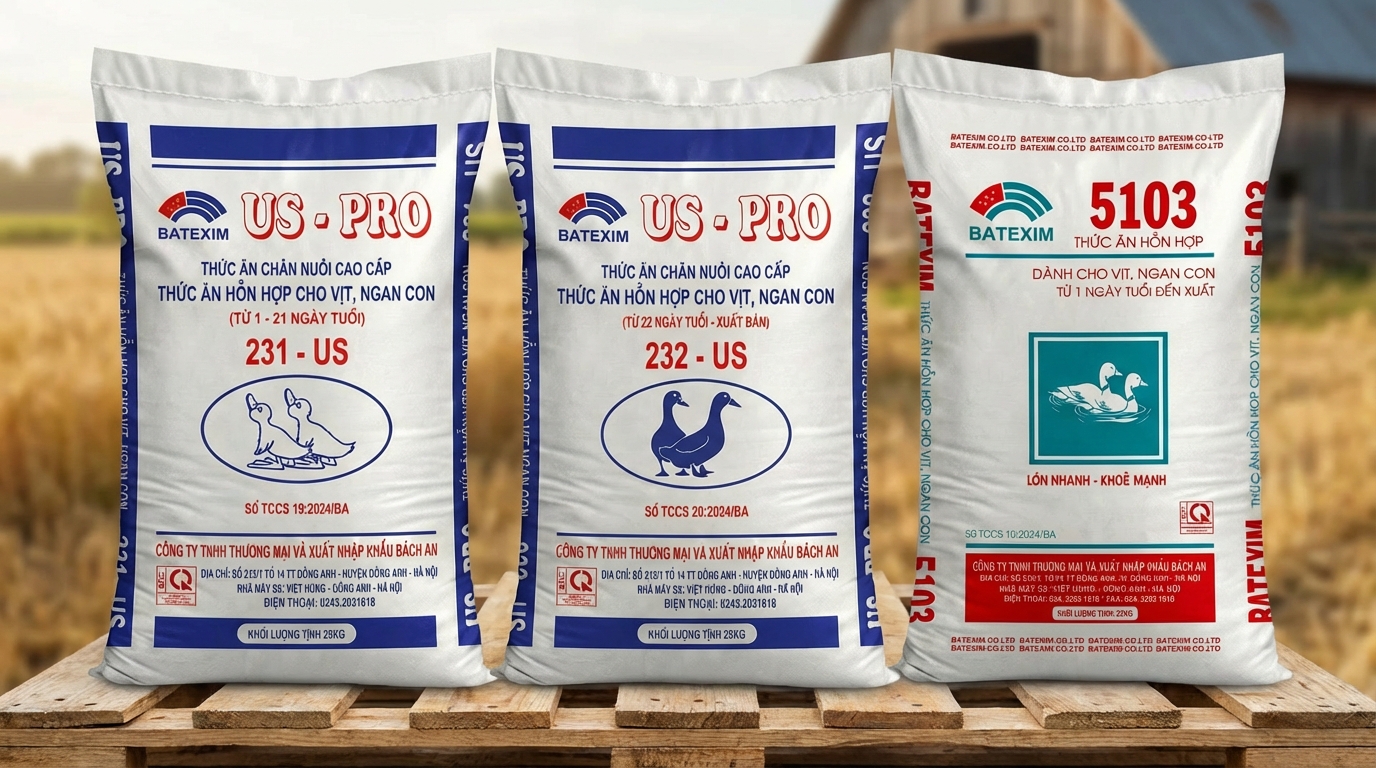 Vịt khỏe mạnh bơi lội